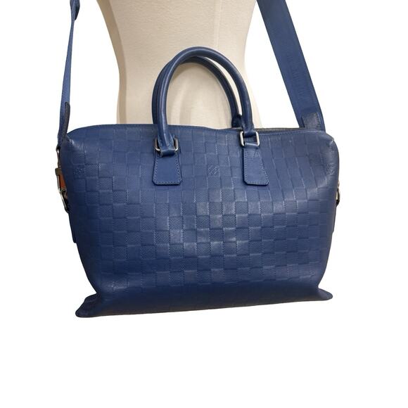 Louis Vuitton PDJ Porte Documents Jour Damier Graphite CA4117 Briefcase W Strap - Picture 2 of 11